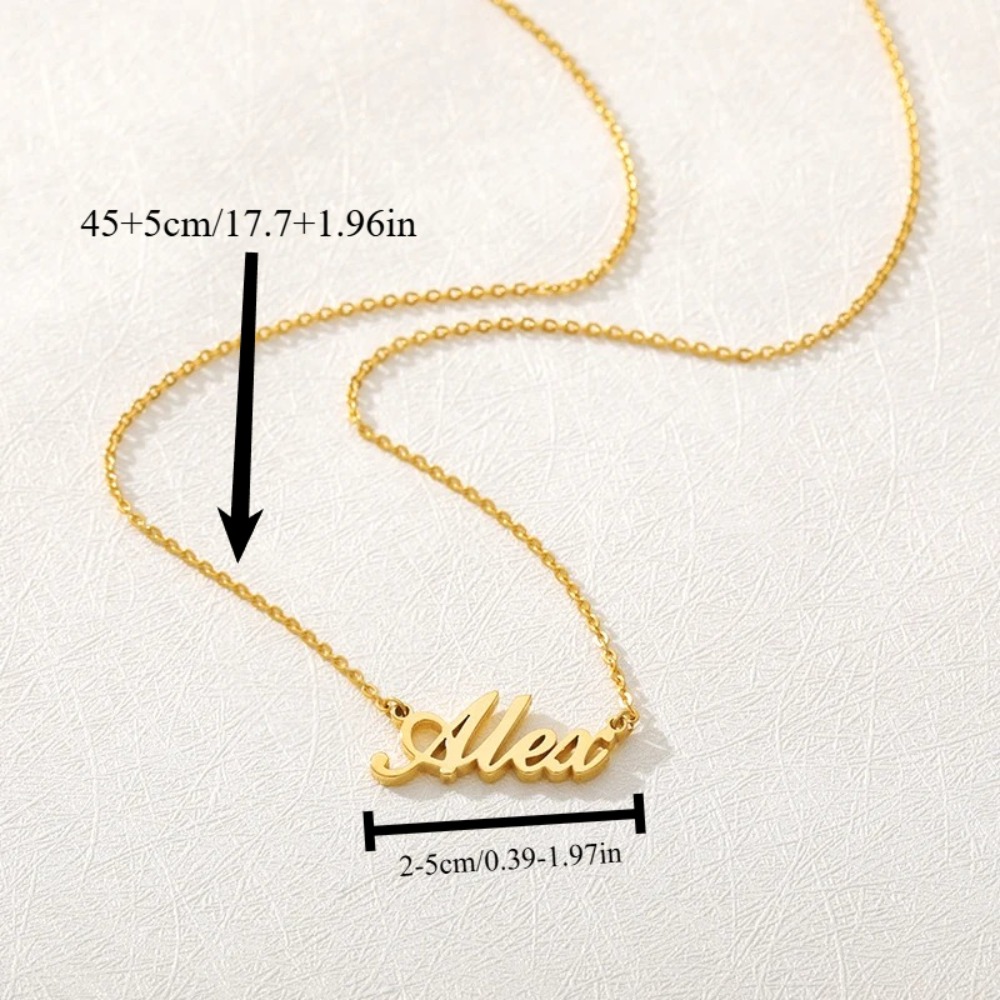 Custom Name Necklace for Women and Men